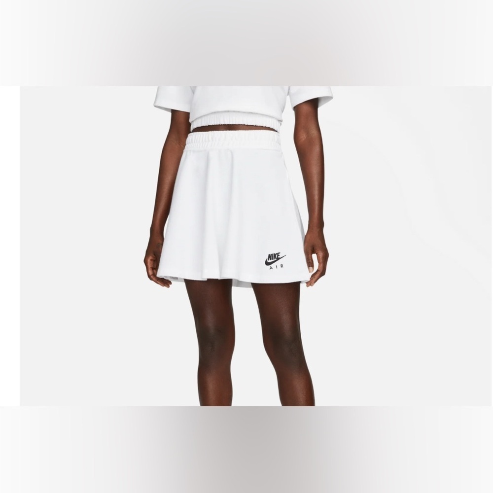 NIKE Air Women's Pique Skirt White Flared Women Tennis Golf Size XXL NWT